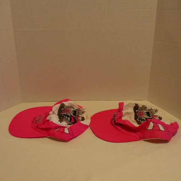 Circus Circus Las Vegas Casino Pink White Blue Hip Pack Painter Hat Bundle - Picture 7 of 14